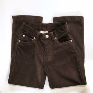 Boys Wes & Willy Brown Corduroy Pants 6